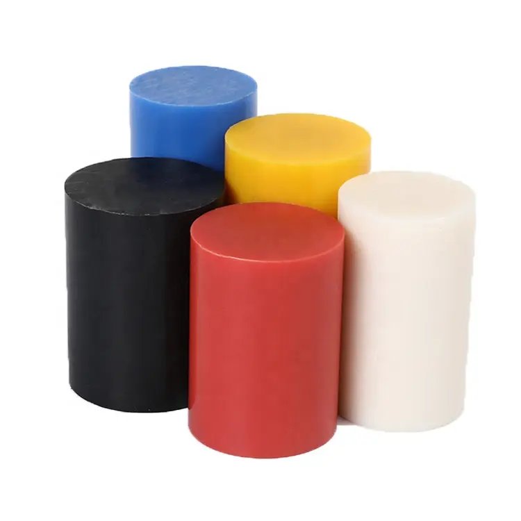 High Hardness Full Size Plastic Wear Resistance Uhmwpe Plastics Rod White Uhmwpe Plastic Bar Rod For Supply