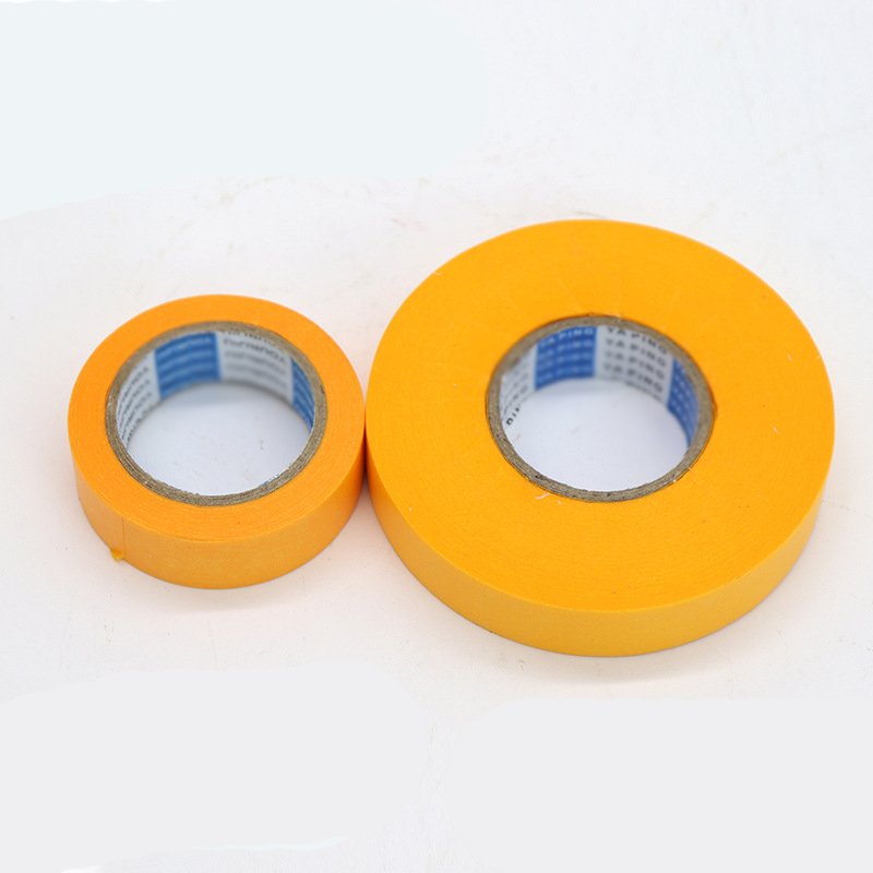 Bailida Yiwu Factory Wholesale Auto Car Painters Decoration Automotive Crepe Adhesive Paper Masking Tape Waterproof Feature Cheap