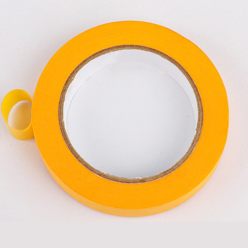 Bailida Yiwu Factory Wholesale Auto Car Painters Decoration Automotive Crepe Adhesive Paper Masking Tape Waterproof Feature Cheap