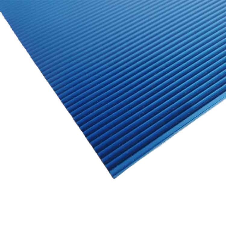 Fine Ribbed Rubber Sheet Corrugated Rubber Sheet Rolls For Flooring