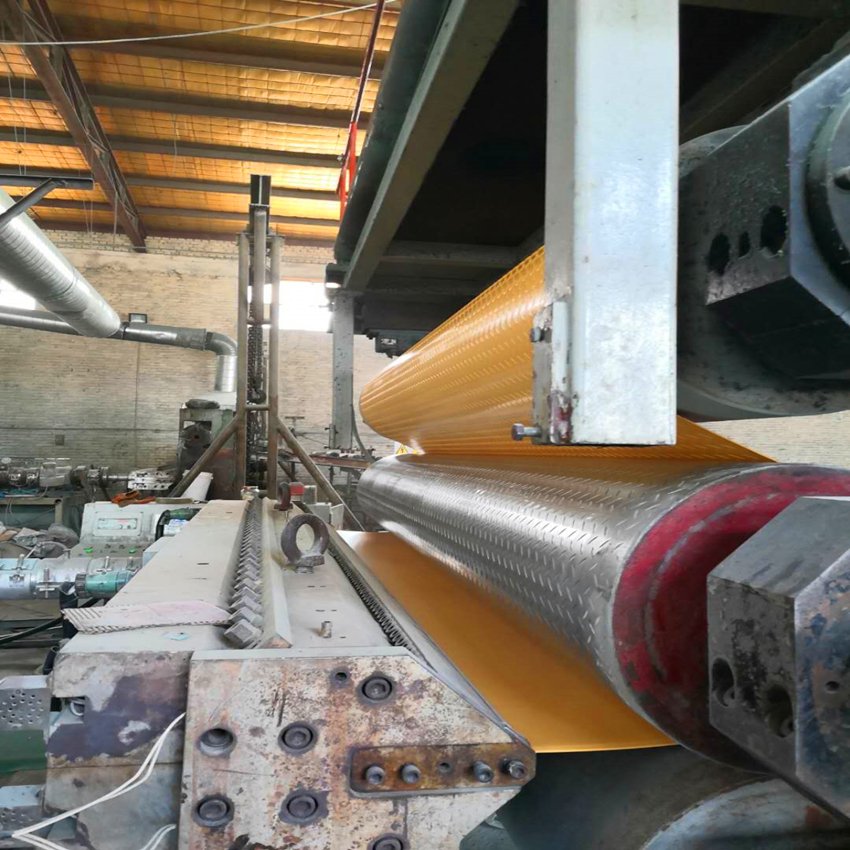 Fine Ribbed Rubber Sheet Corrugated Rubber Sheet Rolls For Flooring