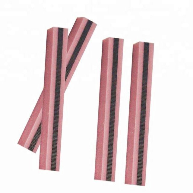 Custom size zebra strip elastomeric connectors silver
