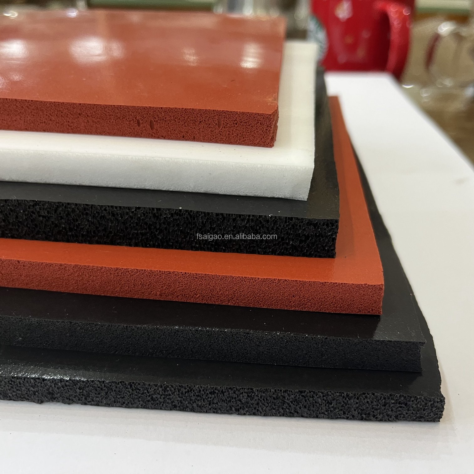 High temperature silicone rubber foam sheet silicone foam sheet High elasticity Silicone foam sheet