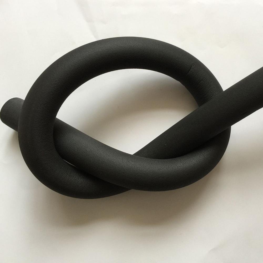 black rubber foam insulation tubes/ soft foam rubber tube/ rubber eva foam sheet