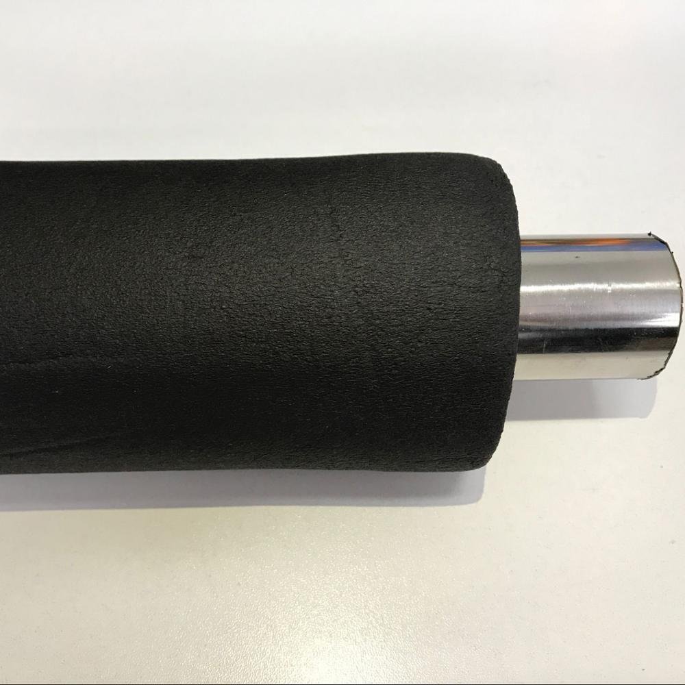 black rubber foam insulation tubes/ soft foam rubber tube/ rubber eva foam sheet
