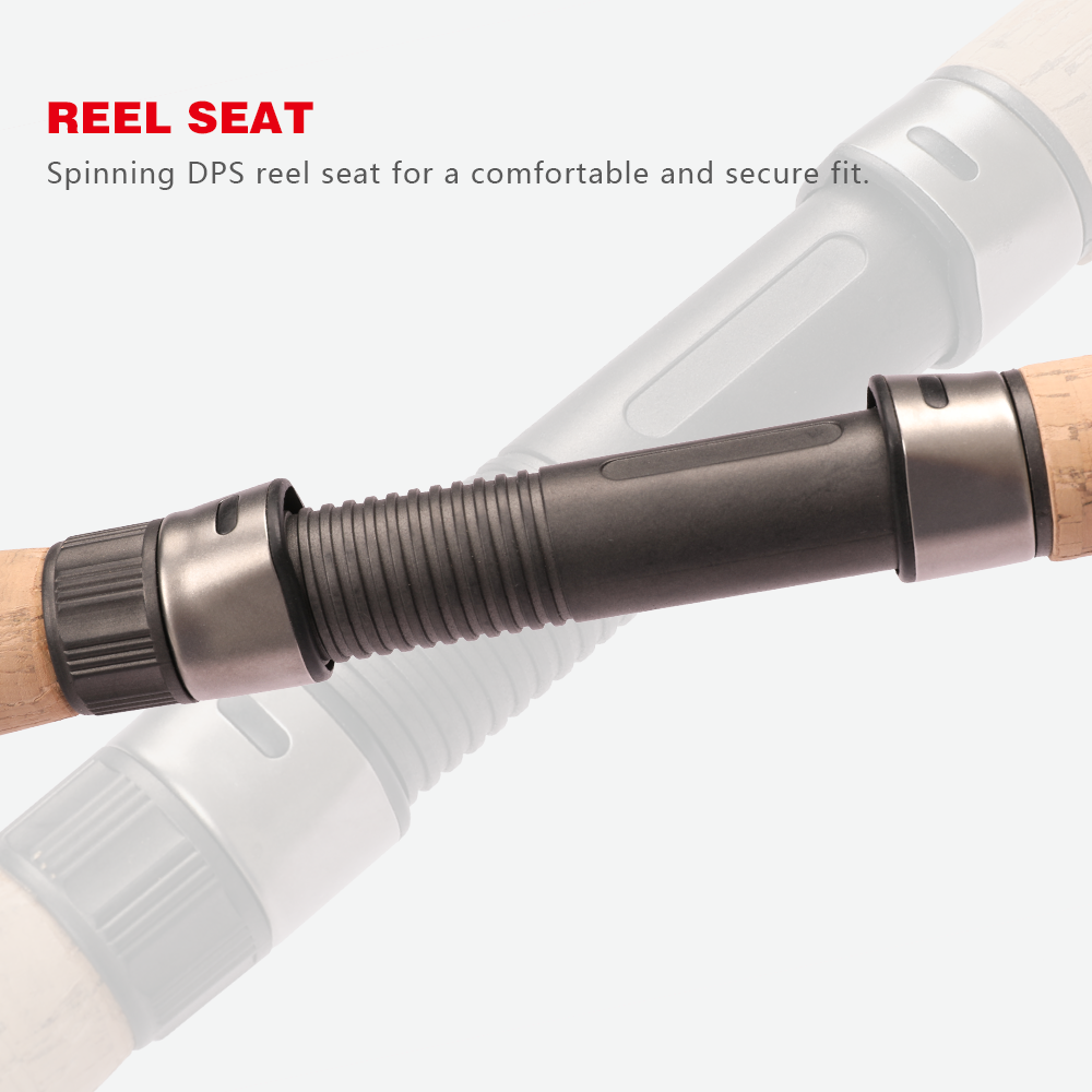 HONOREAL Terminus SALMO SPIN Carbon Fiber Fishing Rod 2.6m/2.7m 10-20lbs MH 8-32g Freshwater Saltwater River Stream Fishing