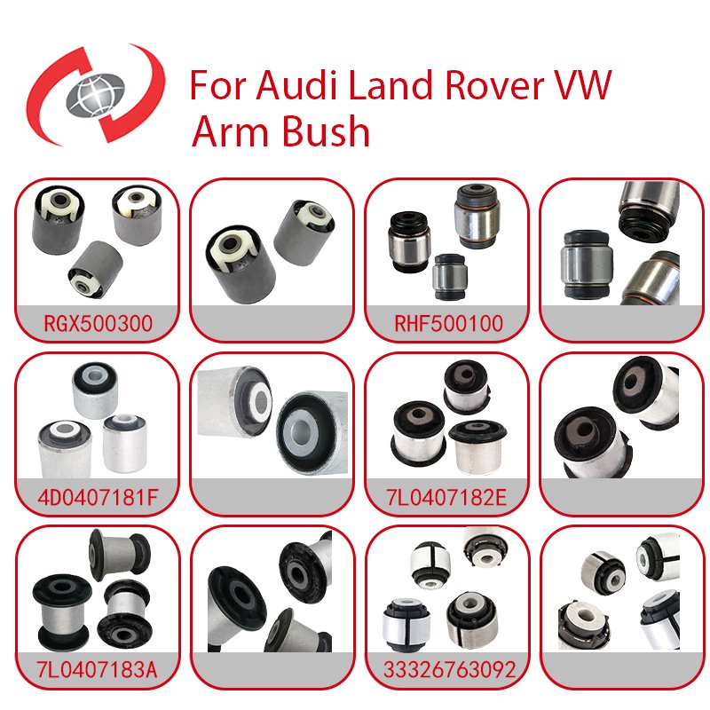 Customized professional Car Suspension Parts Arm Rubber Bush For A udi/L and Rover/V W/b mw
