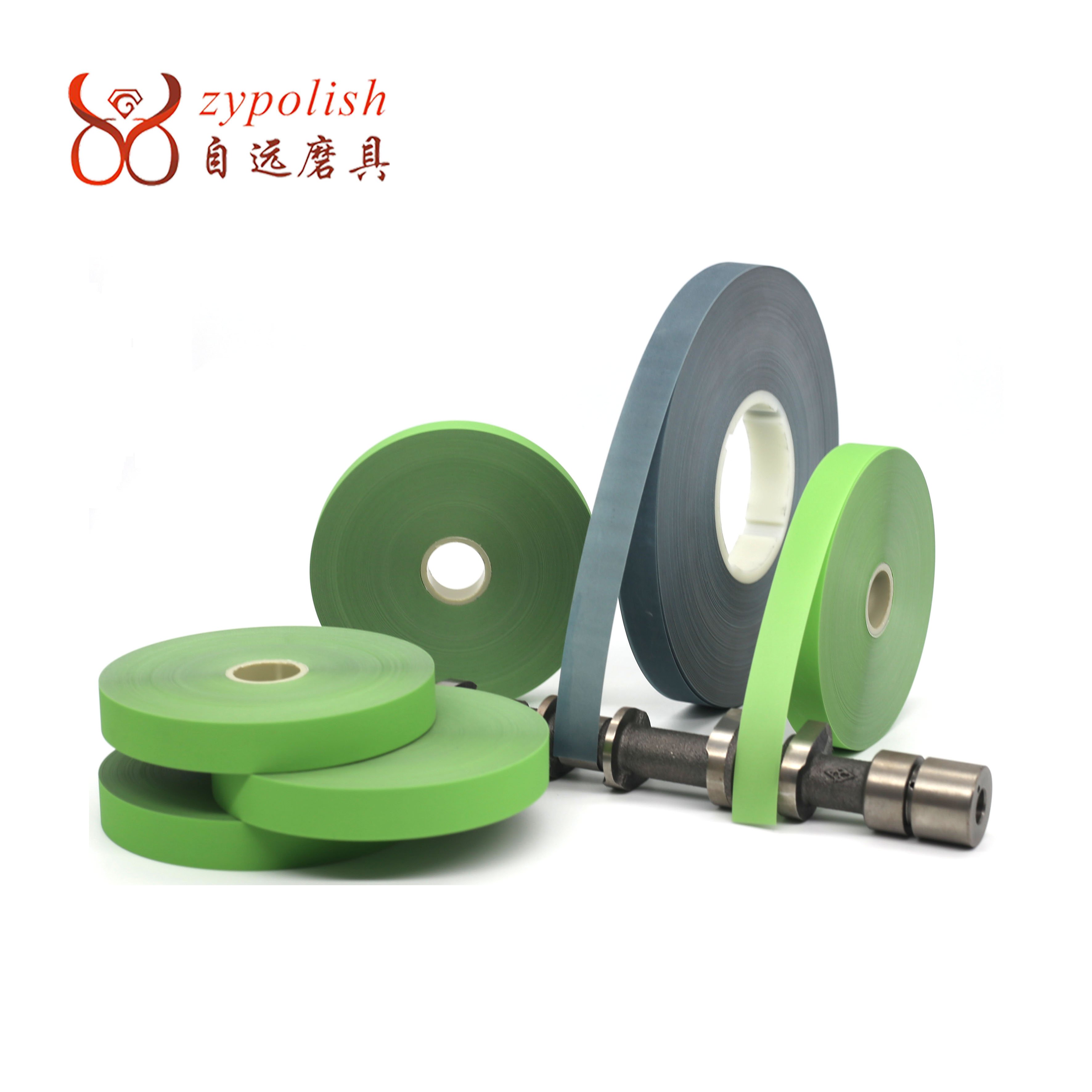 Polishing Film For Automotive Crankshaft Use Zypolish Aluminium Oxide Microfinishing Film Roll