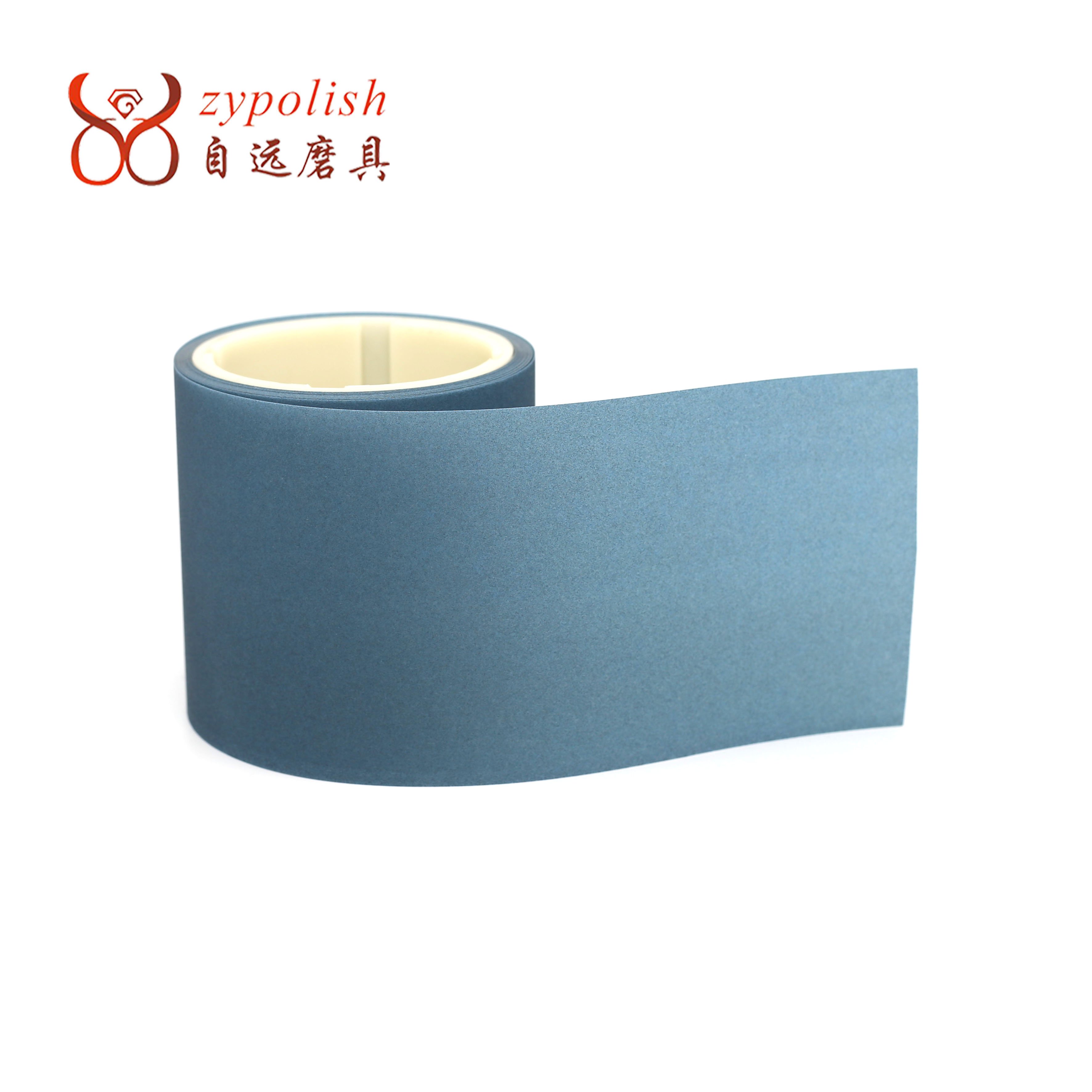 Polishing Film For Automotive Crankshaft Use Zypolish Aluminium Oxide Microfinishing Film Roll