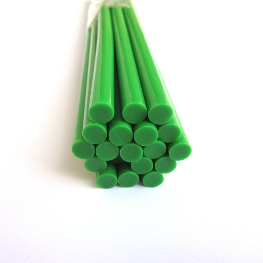 Nylon Green nylon stick PA solid stick customized size 5mm