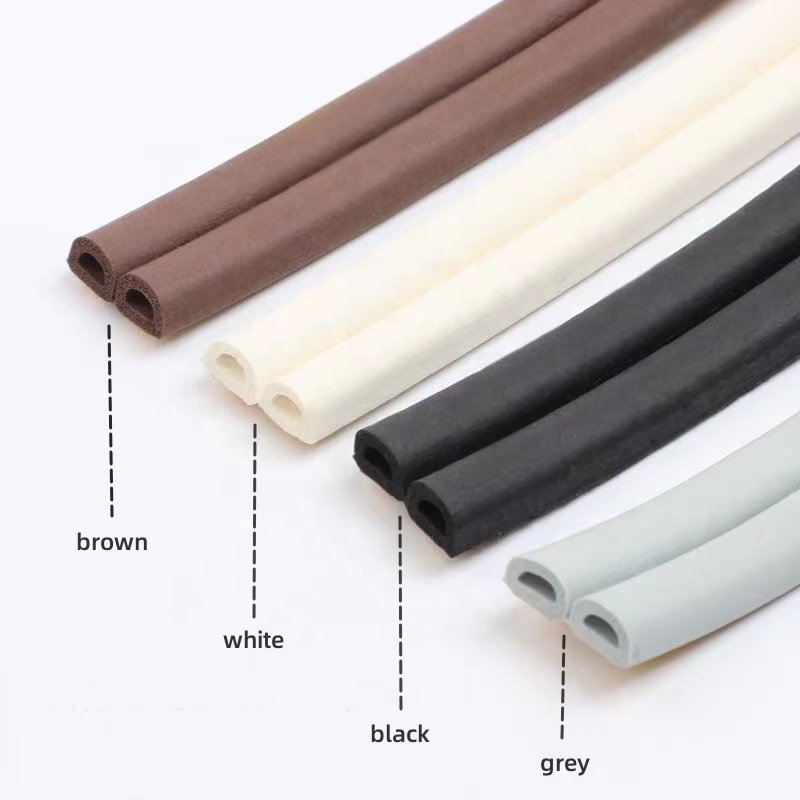 Self Adhesive Tape Epdm Foam Rubber Weather Stripping Plastic Shower Door Seal Strip Bathroom Epdm Sealing Strips