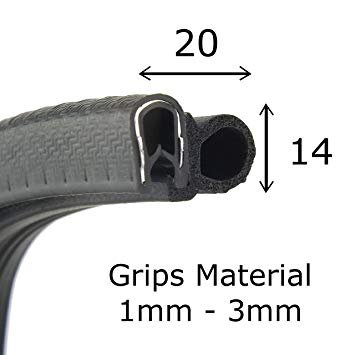 EPDM Black Corrosion Resistance Auto/car Door Sealing Rubber Strip for Window Automotive Sealing System Custom Shape