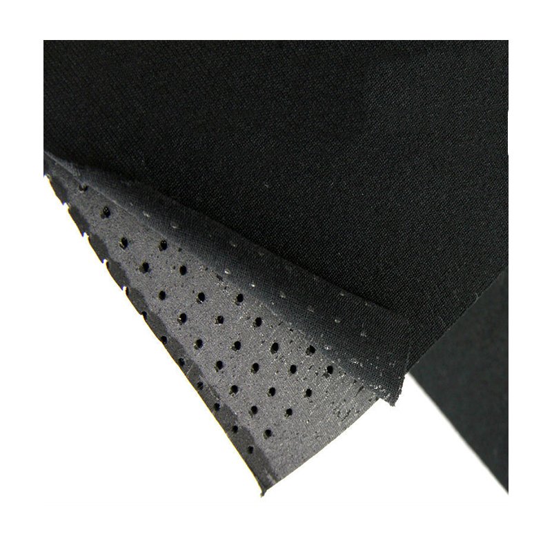 Perforated Neoprene fabric rubber sheet