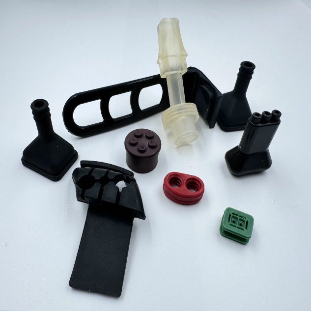 Custom Any Size Custom Color EPDM Rubber Molding NBR round Pattern Seal Moulding & Cutting Processing Service
