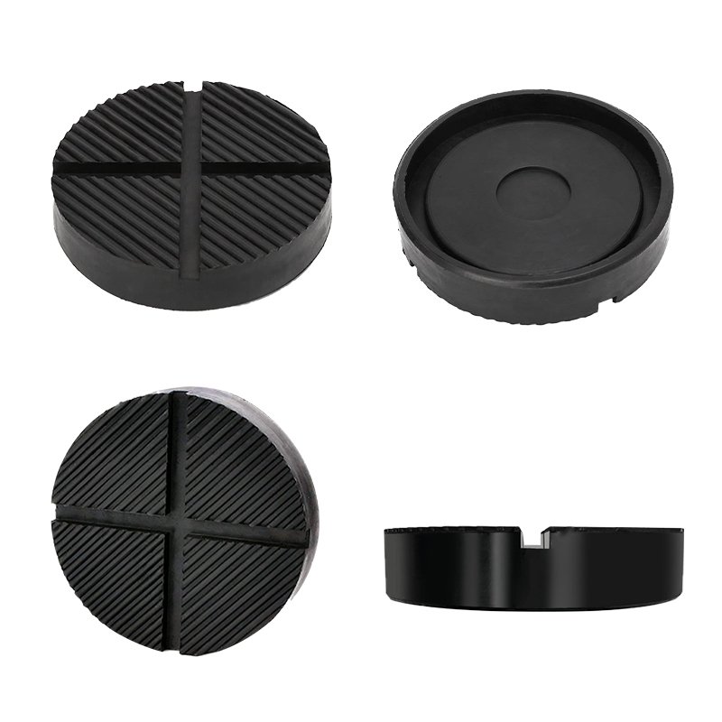 Automotive Jack Stand Rubber block round rubber spacer Shock-Absorbing Pad Lifting Machinery Moulding Processing Service