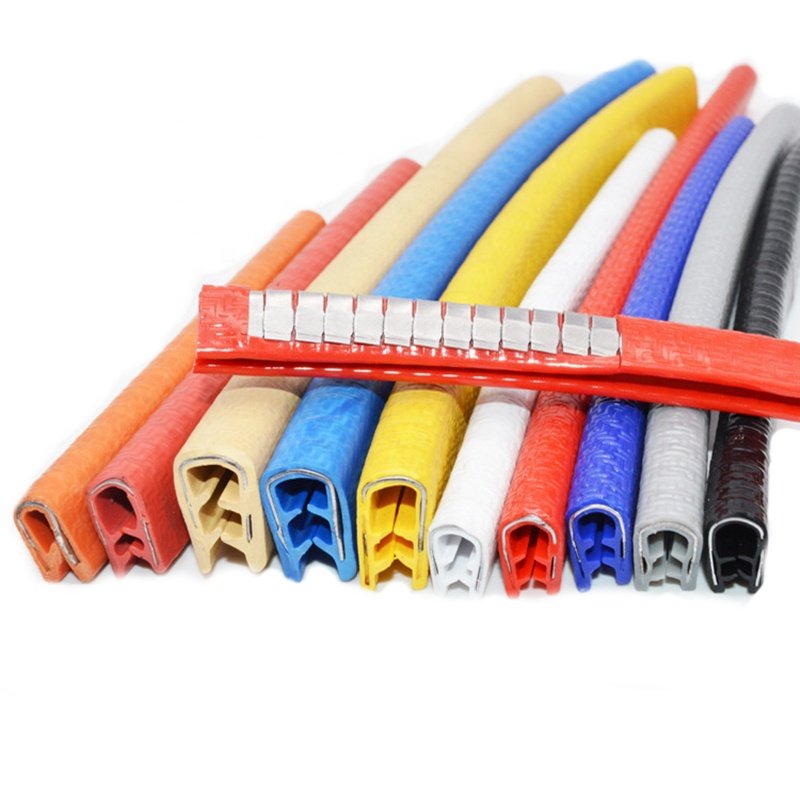 Colored Weather Strips Soundproofing Car Sealant EPDM Rubber Car Door Seals