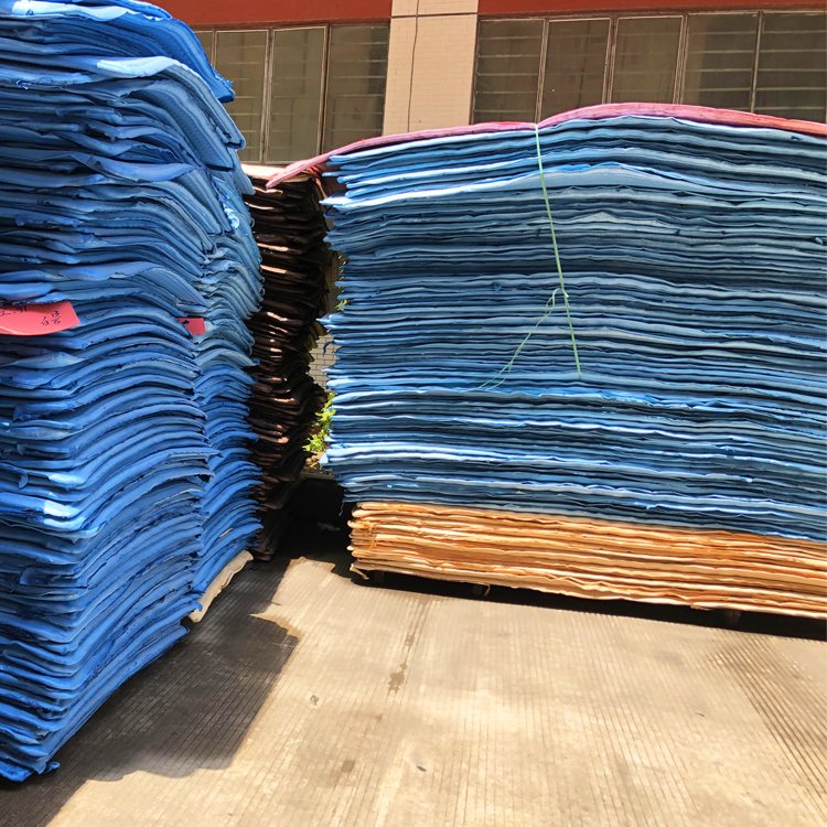 wholesale custom eco-friendly high quality slipper flip flop sole sheet ecycled eva sheets material solid color eva sheet board