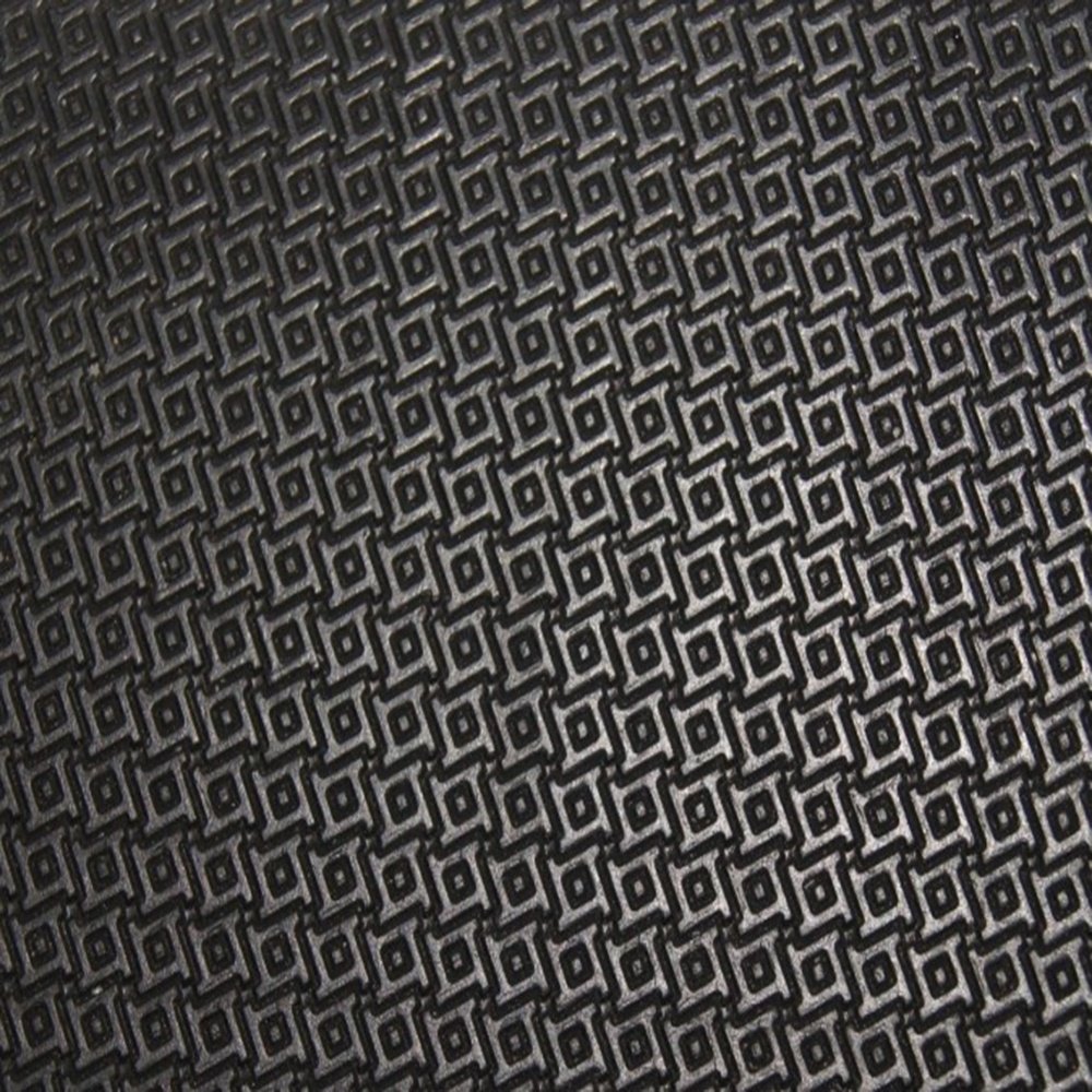 high quality wholesale wear resisting black Custom thickness size embossed rubber sheet shoe sole material