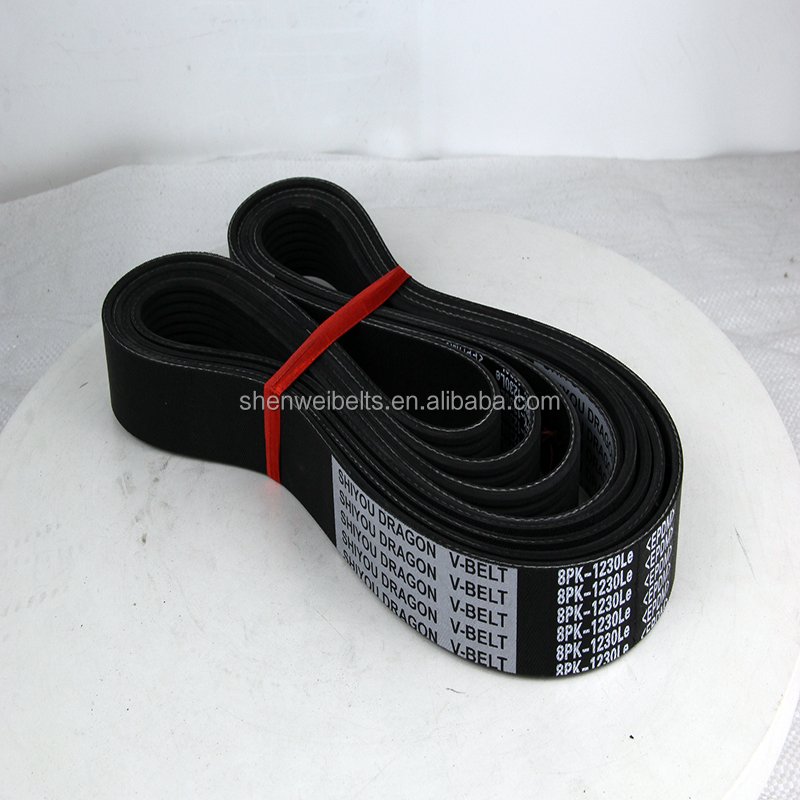 OEM CR EPDM 6pk600 2614B643 12pk 1818 1880 1212 60030409 v ribbed poly rib belt for iveco 500341808 automotive car motor fan