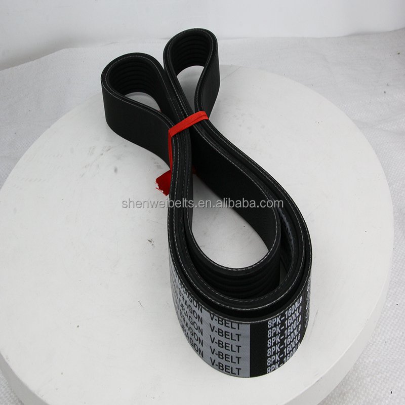 OEM CR EPDM 6pk600 2614B643 12pk 1818 1880 1212 60030409 v ribbed poly rib belt for iveco 500341808 automotive car motor fan