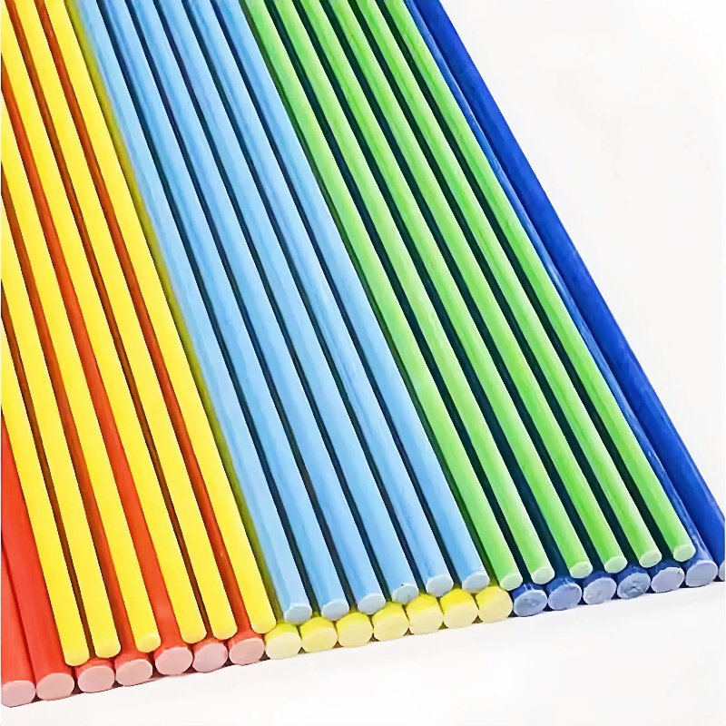 Haoli Glass Fiber Reinforced Plastic Rod Durable Fiberglass Profile Uv Resistant Fiberglass Stakes