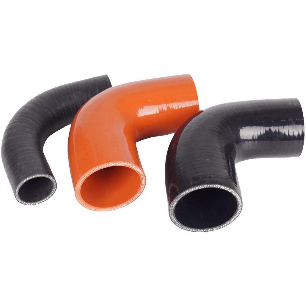 Durable Wrapped Surface 90 Degree Silicone Hose for High Performance Turbo Applications