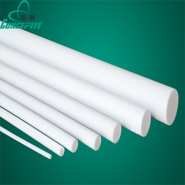 High quality factory direct selling ptfe rod high temperature resistant composite material fluoroplastic ptfe rod