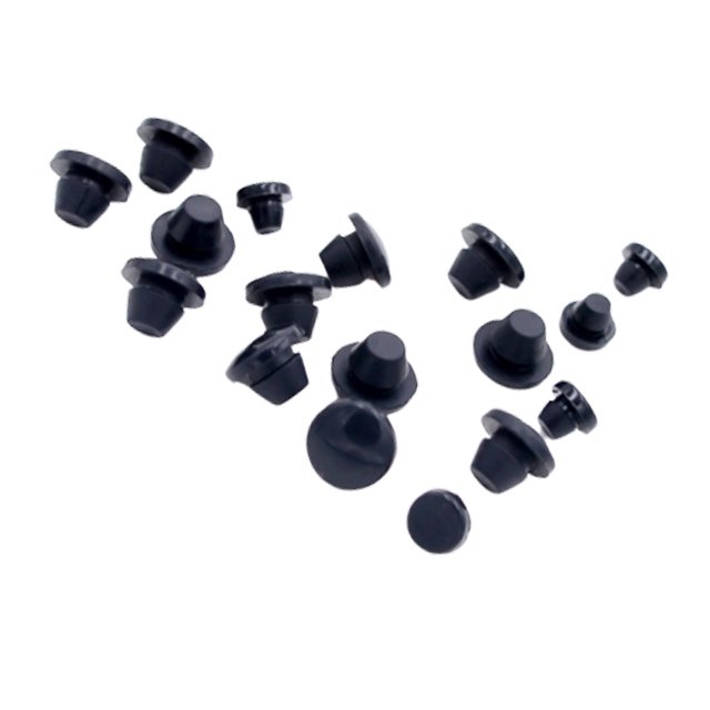 4mm 6mm 9mm 10mm Silicone Rubber Hole Plug Automotive Silicone Seal Plug Silicone Rubber Stopper