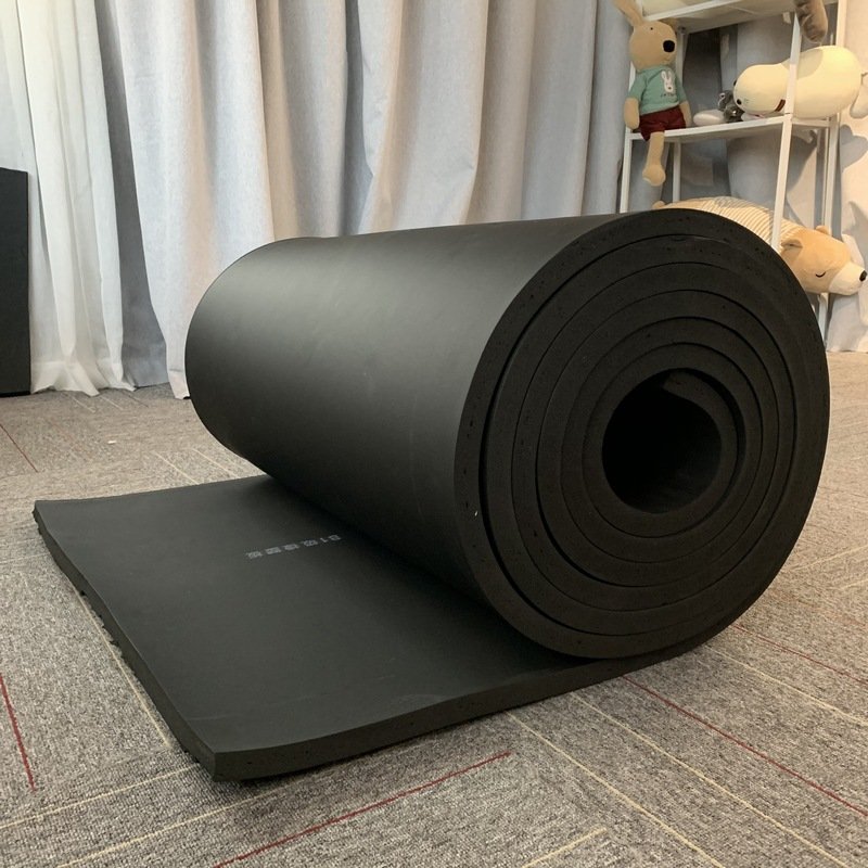 Natural Soundproof 13Mm 15Mm 19Mm 23Mm Nbr Rubber Insulation Foam Cotton Sheet Mat