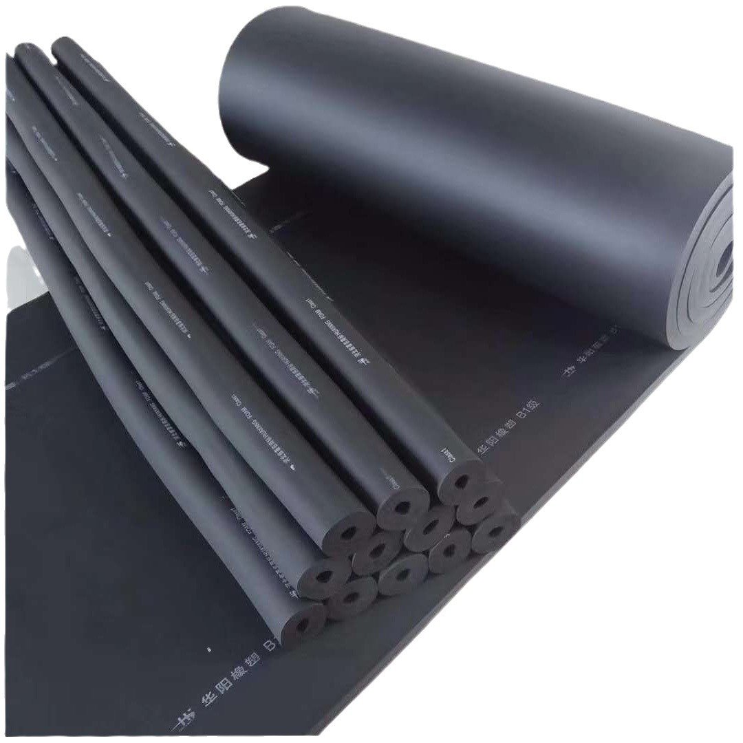 Natural Soundproof 13Mm 15Mm 19Mm 23Mm Nbr Rubber Insulation Foam Cotton Sheet Mat