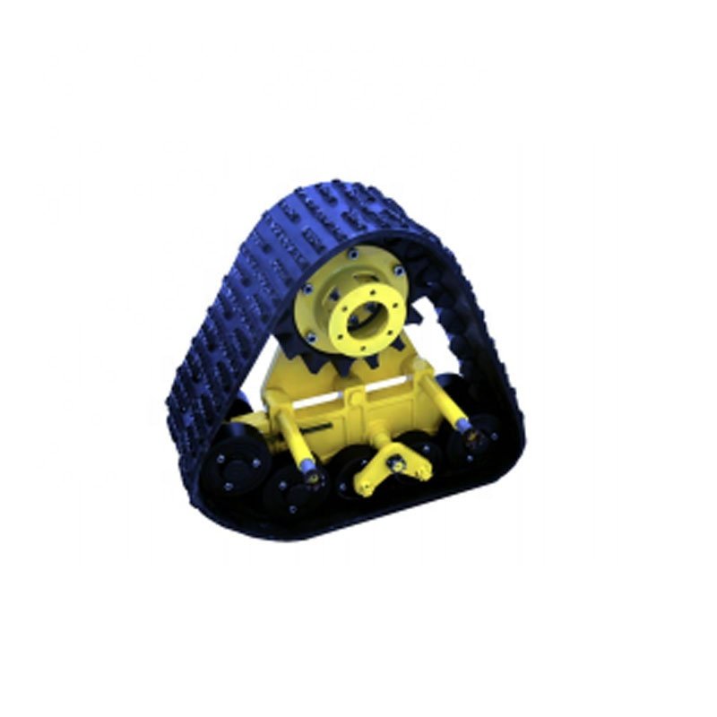 Load-bearing system atv rubber track and crawler