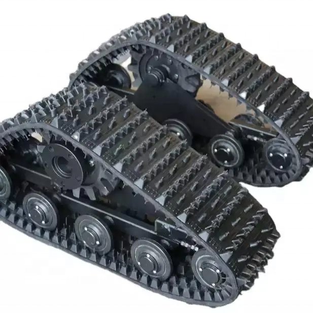 Load-bearing system atv rubber track and crawler