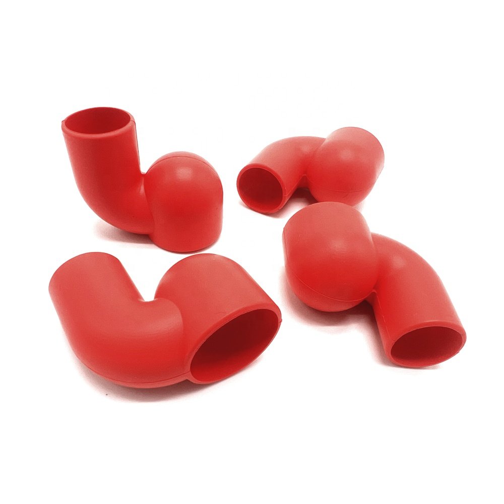Custom Factory Rubber Molded High Heat Resistant Custom multicolor Silicone Automotive bend protective cover