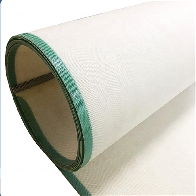 Polyester Sludge Dewatering Mesh Belt Used For Drying Sludge The Shape Is Good The Mesh Surface Is Flat And Not Deformed