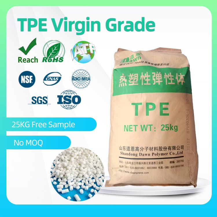 Environmentally friendly TPE Raw Material Pellet Thermoplastic Rubber TPR Compound For Various Application