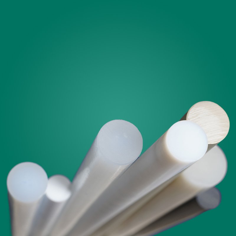 Full Size High Quality PTFE Rod Wholesale molded Extruded Sheet Fluoroplastic Fluorine Composite Material Plastic Rod