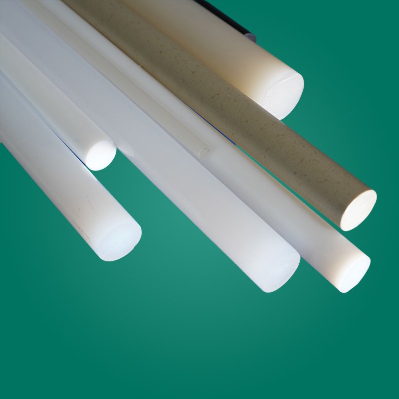 Full Size High Quality PTFE Rod Wholesale molded Extruded Sheet Fluoroplastic Fluorine Composite Material Plastic Rod