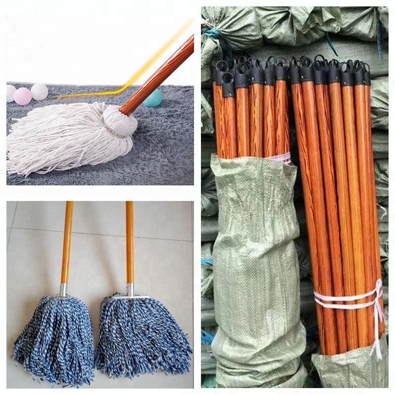 Manufacturer mop cheap mops floor cleaning wooden handle Wholesale house mop floor cleaning