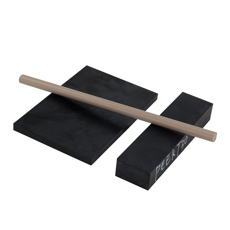 Customized PEEK Sheet Anti-Static Plastic High Temperature PEEK Tube board rod