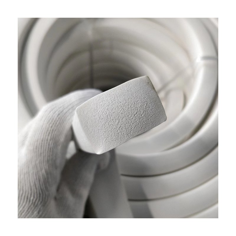 Heat-resistant Foamed Silicone Rubber Soft Seal Strip Square Oblong Flat