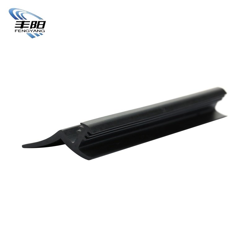 Custom Industrial Aluminium Seal Brush Strip for Hotels Hospitals Supermarkets Car Garages Automotive Rubber garage door seal