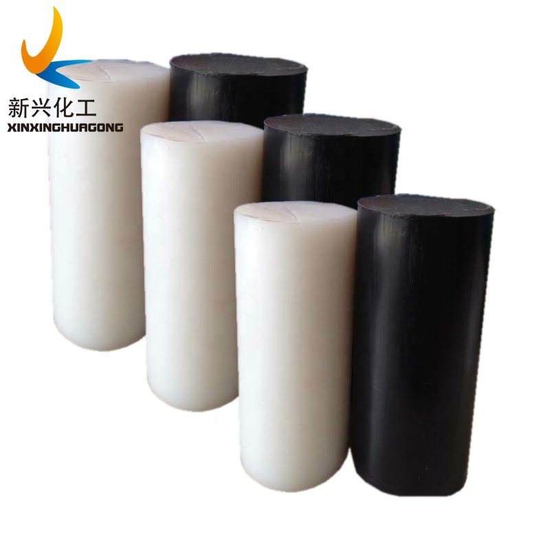 Custom size polyethylene solid plastic extruding rod plastic bars UHMW PE rod