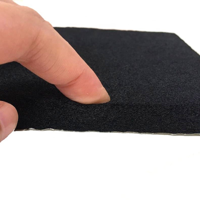 slow rebound memory self adhesive open cell EPDM rubber sponge sheet