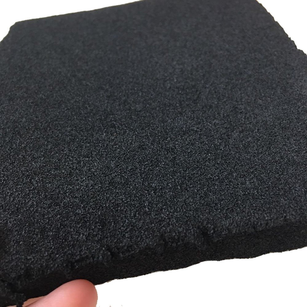slow rebound memory self adhesive open cell EPDM rubber sponge sheet