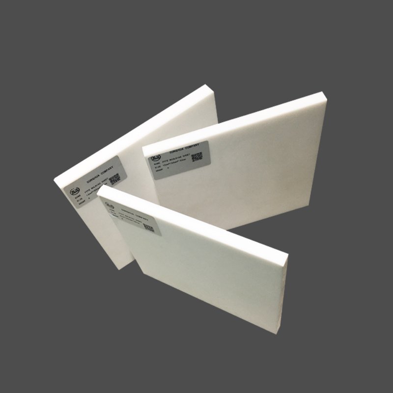 High Quality PTFE Molding Sheet Skived Plate White PTFE Sheet100% Pure Polytetrafluoroethylene Sheet