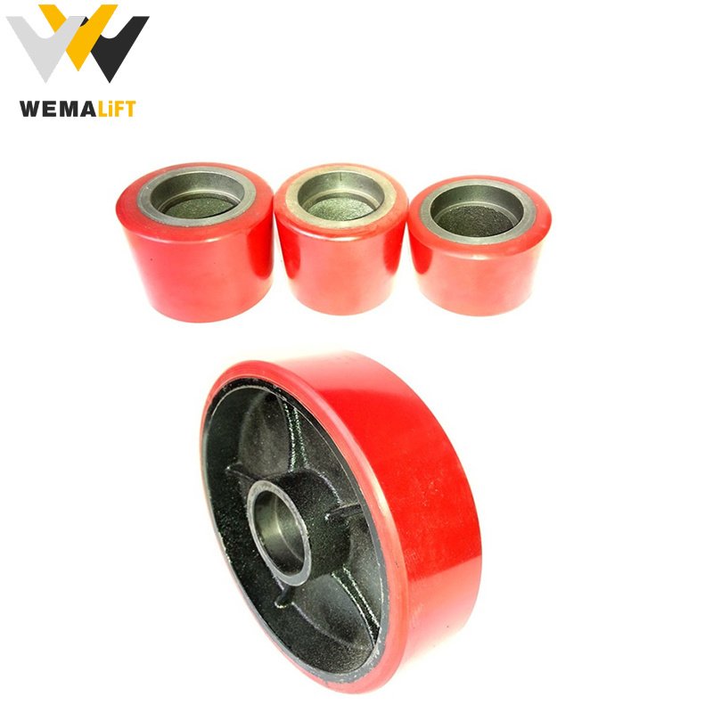 China PU Wheels Spare Parts of Hand Pallet Truck Jack With Good Price