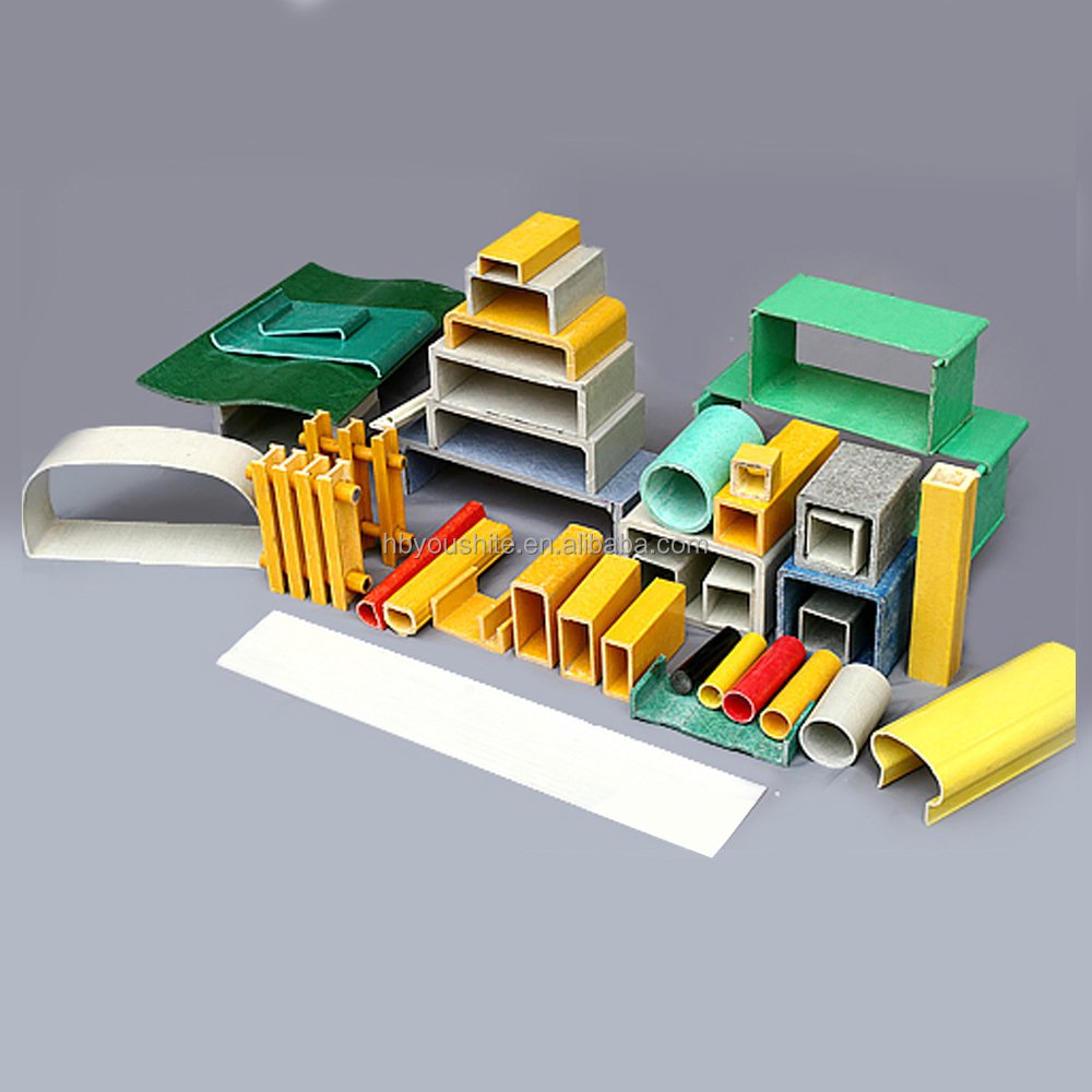 Selling High Quality New Material Frp Frame Profiles Thermal Insulated Fiberglass