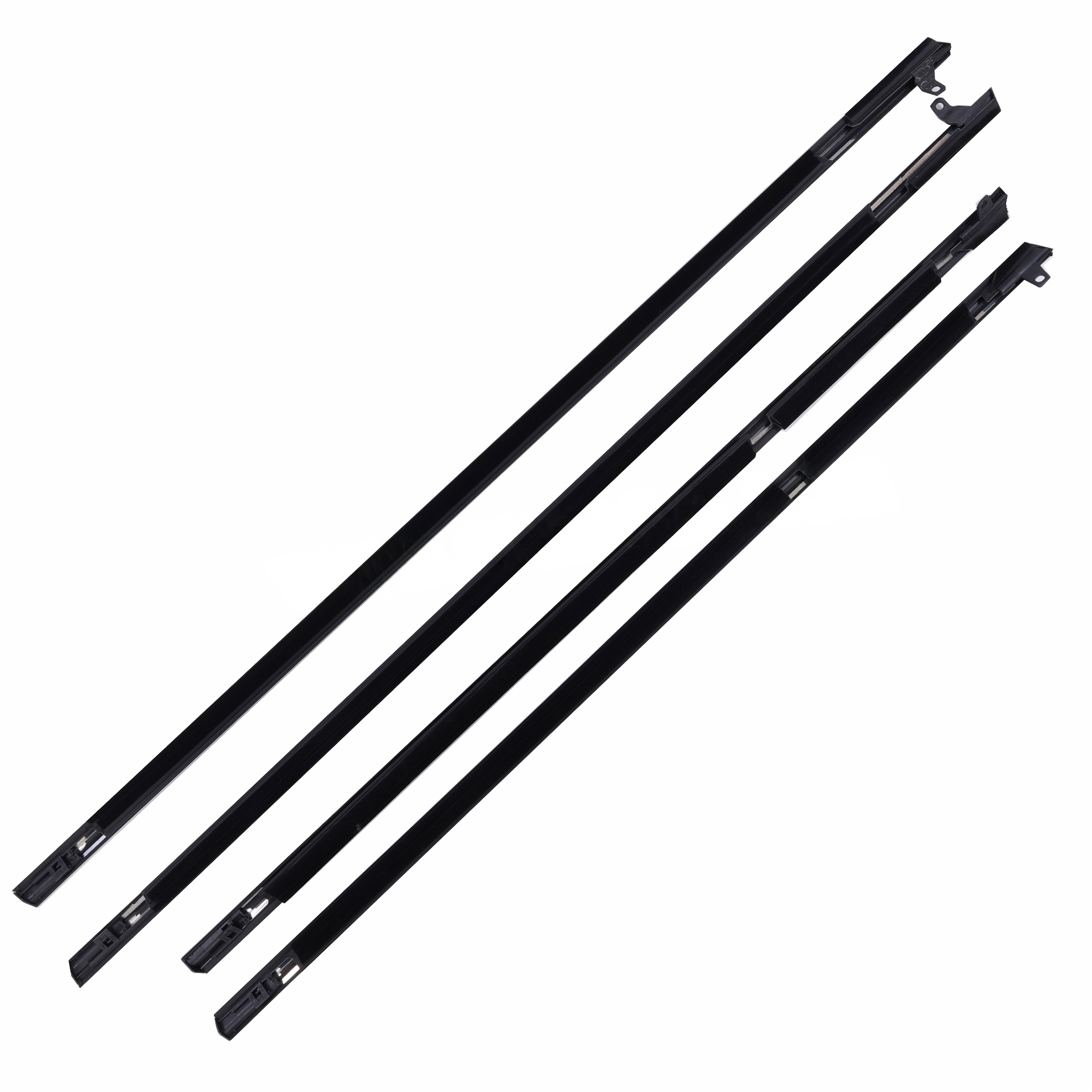 car window Molding Trim Seal Belt fit for Nissan Tiida 2005-2008 chrome Replaces 80821-ED510 80820-ED510
