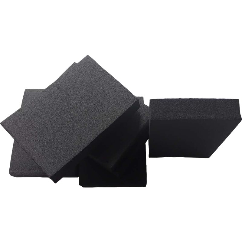 Factory direct thermal pipe rubber plastic cotton insulation pipe insulation pipe board rubber foam