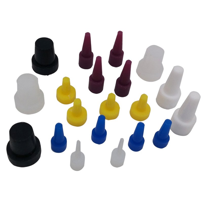 High Quality Custom Assortment Kit Tapered Silicone Rubber End Cap and Stopper Plug